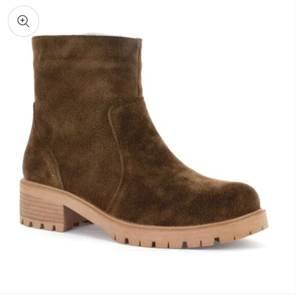 Seven7 footwear bestie boot in chocolate, 6 - Picture 1 of 10